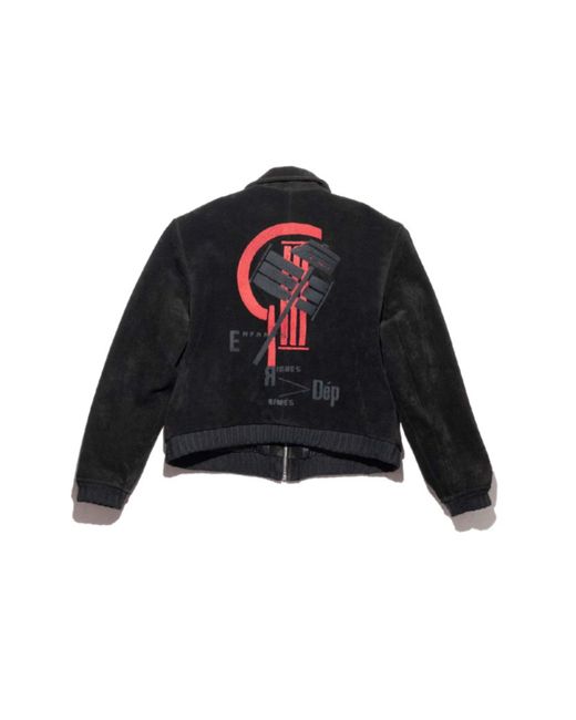 Enfants Riches Deprimes Black Enfants Riches Déprimés Constructivist Zip-Up Jacket for men