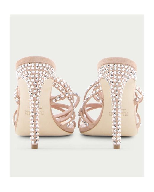 Paris Texas Metallic Open-Toed High-Heeled Sandals