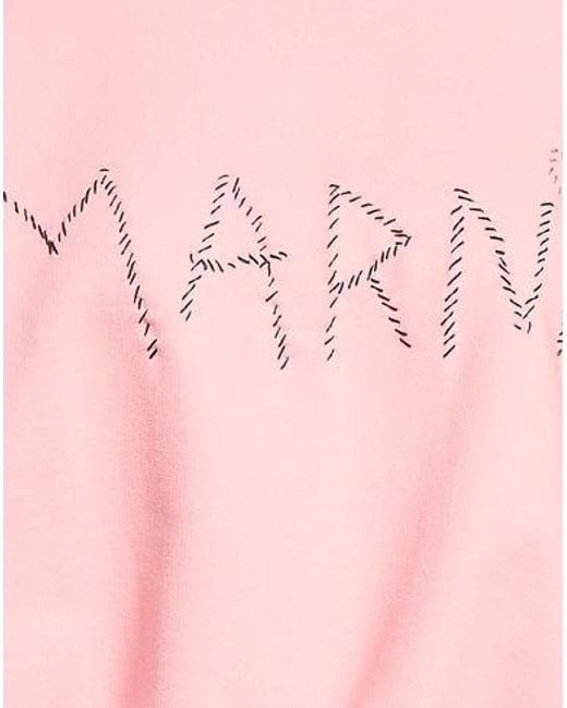 Marni Pink Solid-Color Pullover