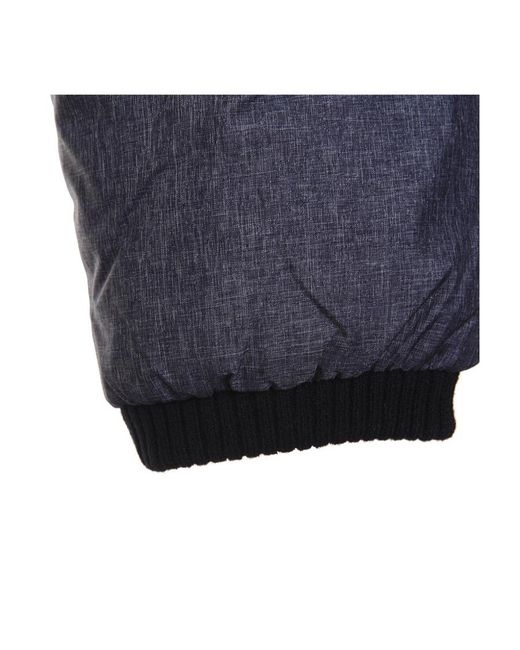 EA7 Blue Logo Down Jacket for men