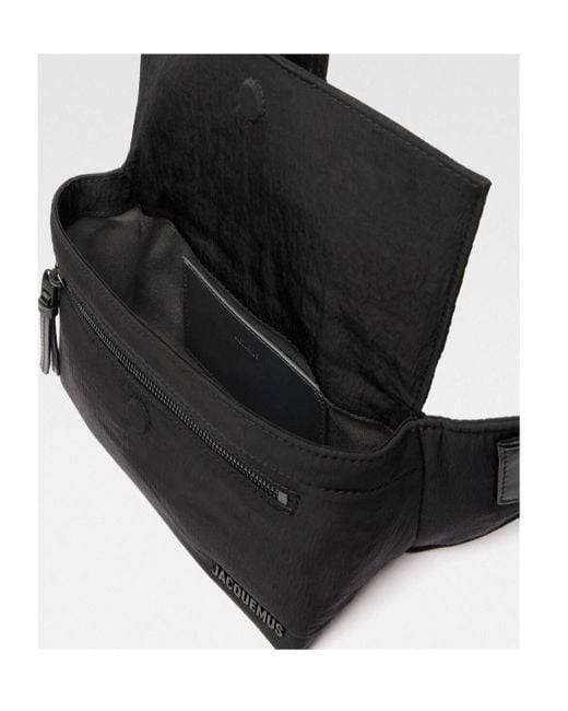 Jacquemus Black Logo Wallet for men