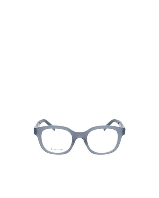 Givenchy White Full-Rimmed Plano Lenses for men