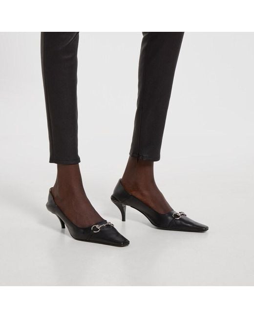 Gucci Black Vittoria Pumps