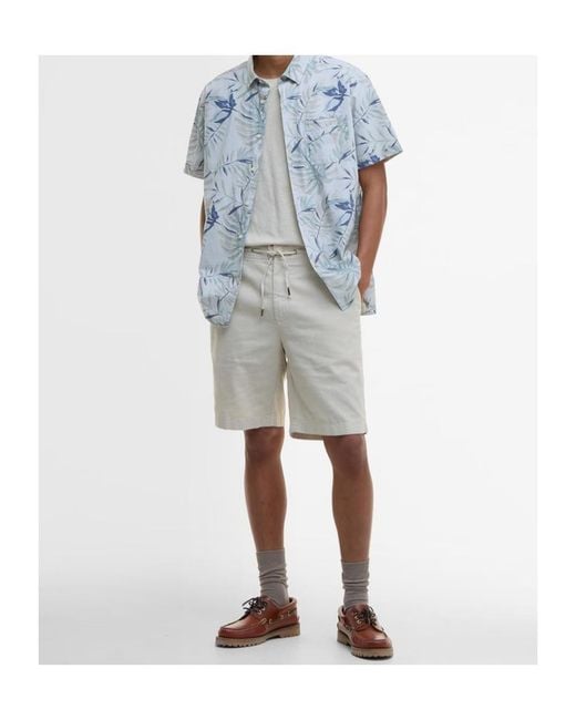 Barbour Blue B.Li Valleyfield Shirt for men