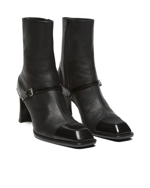 McQueen Black Niko Ankle Boot