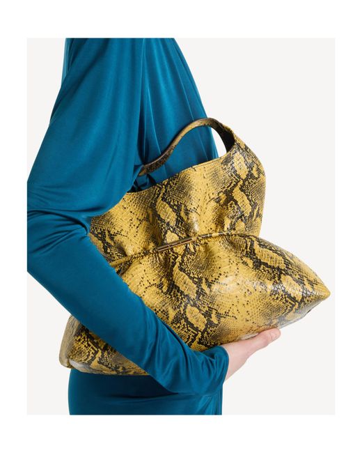 Balmain Metallic Sphynx Medium Bag