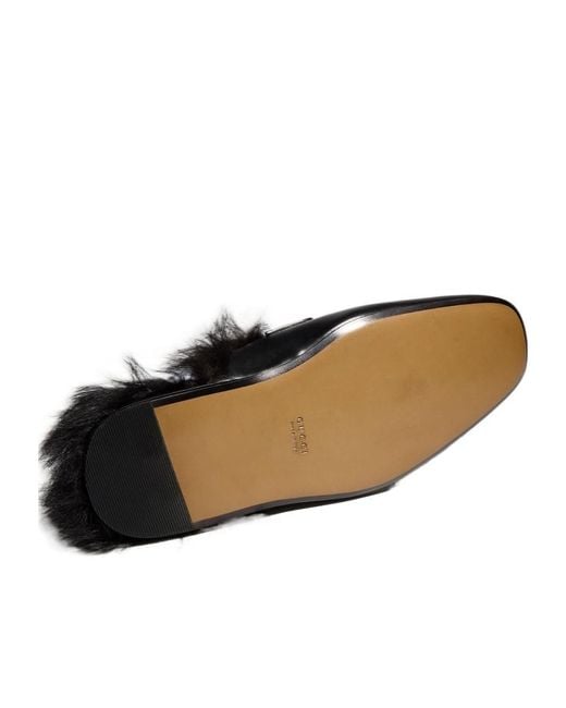 Gucci Black Casanova Horsebit Mule