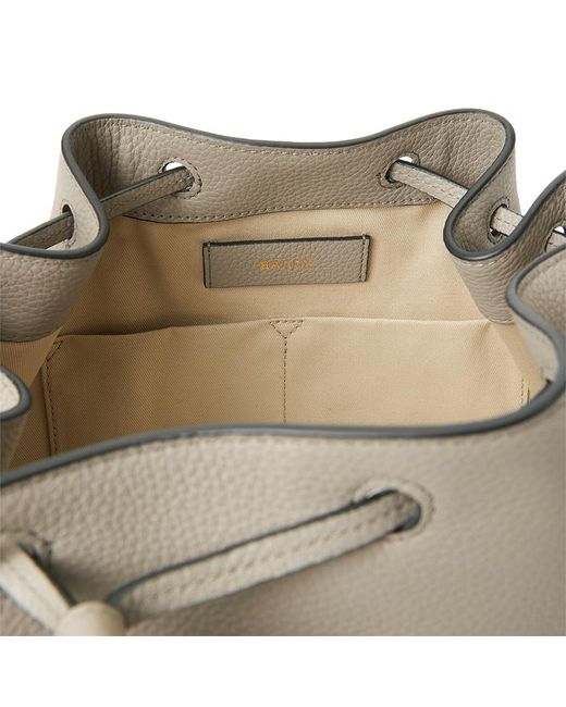 Bally Gray Bucket Bag