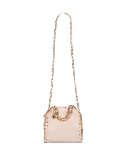 Stella McCartney Natural Falabella Tiny Tote Bag