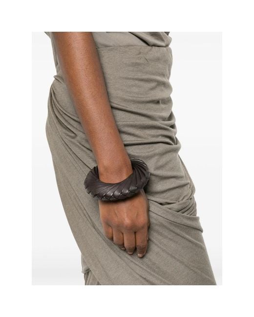 Entire studios Natural Dia Draped Knitted Skirt