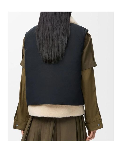 Loewe Black Puffer Vest