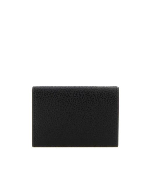 Marni Black Logo Lettering Wallet