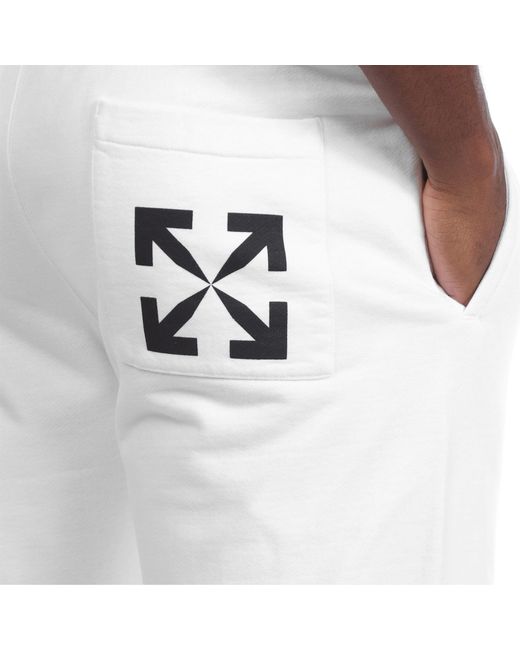 Off-White c/o Virgil Abloh Gray Single Arrow Pocket Slim Sweatpants for men