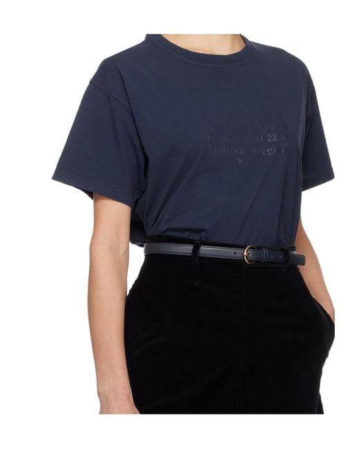 Maison Margiela Black Crew Neck T-Shirt
