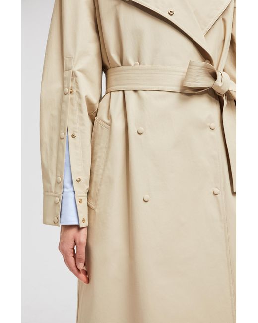 Moncler Natural Gourdon 3-In- Long Padded Jacket