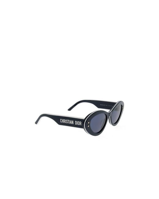Dior Blue Logo Sunglasses