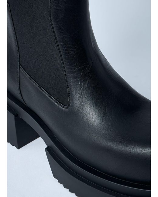 Rick Owens Blue Chunky Beatle Bogun Boots for men