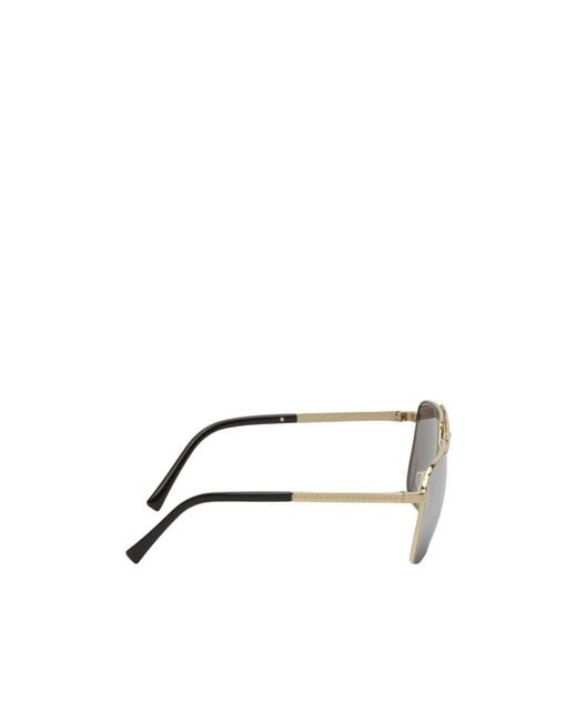 Versace White Logo Sunglasses for men