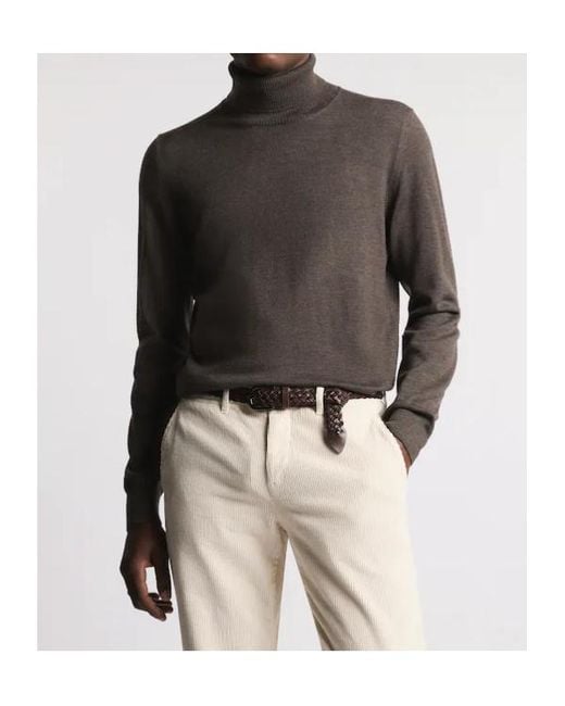 Fay Gray Turtleneck Knitwear for men