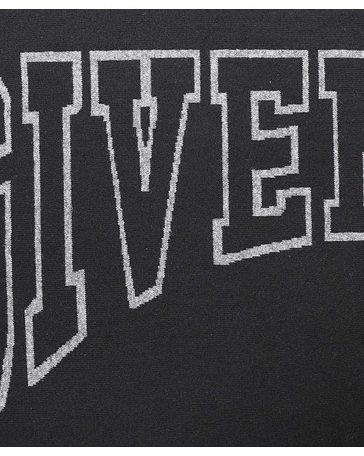 Givenchy Blue Pattern Scarf for men