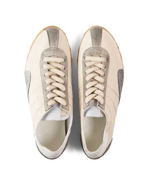 Maison Margiela White Mmm Sprinter Low-Top Sneakers