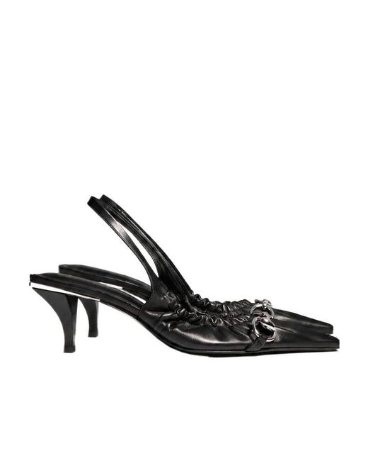 Gucci Multicolor Vittoria Slingback Pump With Elastic