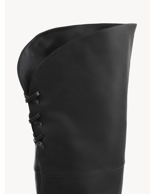 Chloé Black Chloé Eve Thigh High Boots