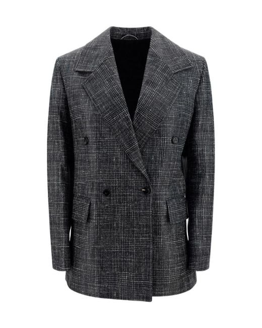Bottega Veneta Black Printed Leather Jacket