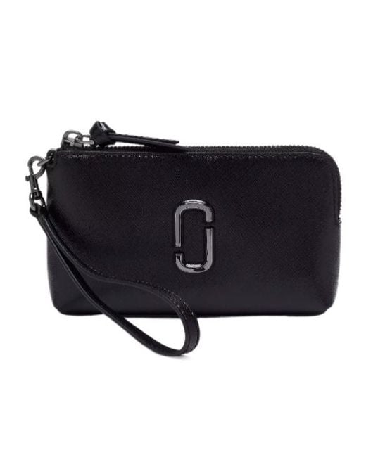 Marc Jacobs Black The Snapshot Dtm Wristlet