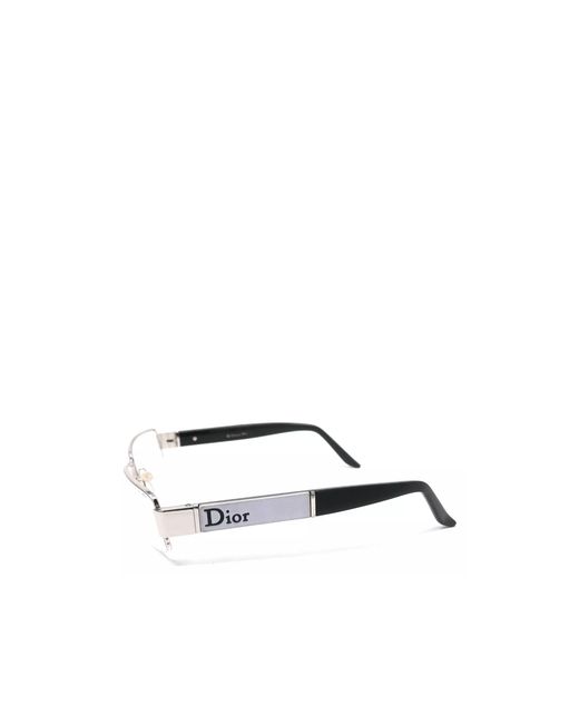Dior White Logo Flat Mirror for men