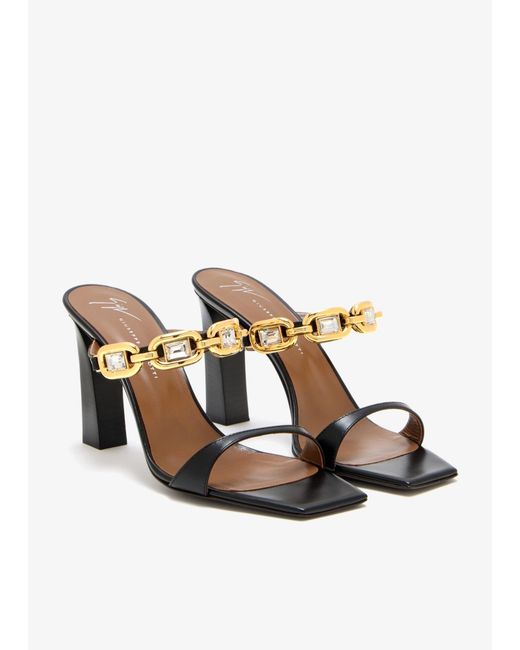 Giuseppe Zanotti Metallic Elegant Sandals