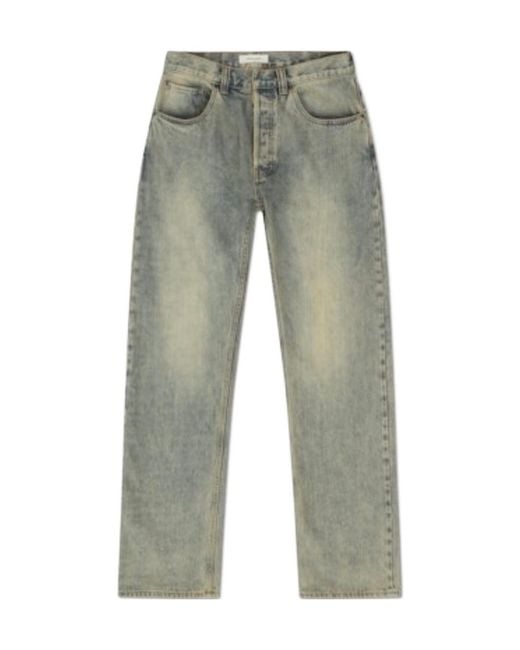 Entire studios Gray Slem Straight-Leg Jeans