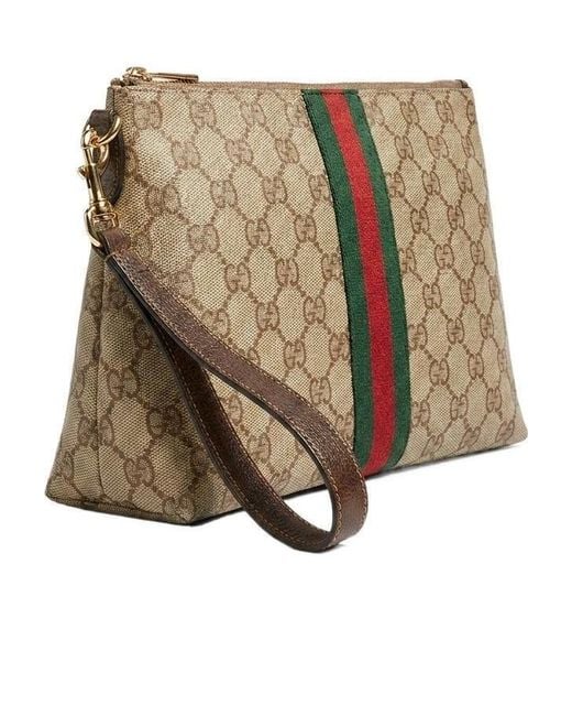 Gucci Natural Small Gg Pouch Bag