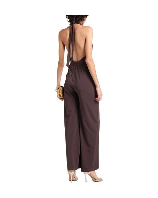 Max Mara Purple Solid Color Sleeveless Bodysuit