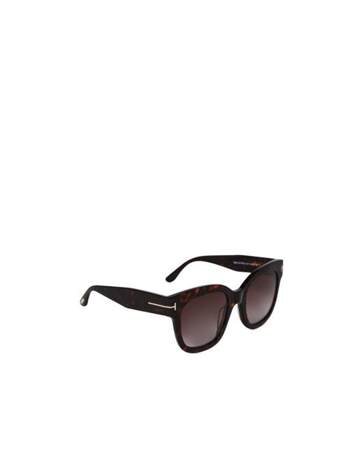 Tom Ford Metallic Square Sunglasses