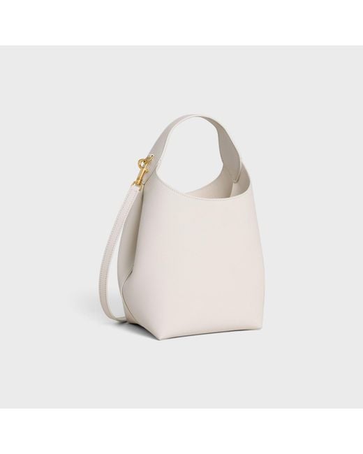 Céline White Small Hobo