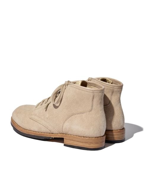Visvim Natural Round Toe Boots for men