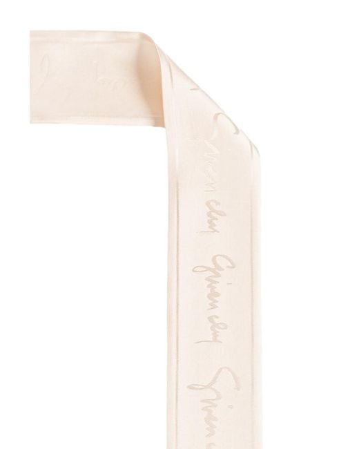 Givenchy White Letter Pattern Scarf
