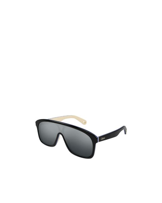 Chloé Multicolor Chloé Eyewear Aviator Frame Sunglasses