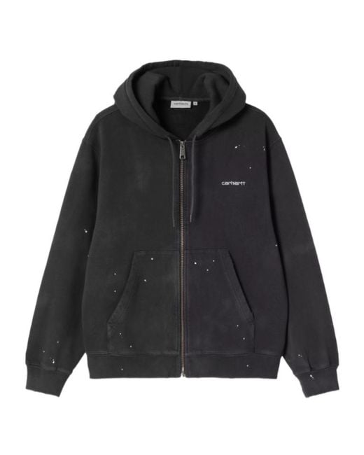 Carhartt Black Hooded Painter Jacket for men