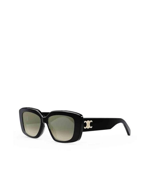Céline Black Logo Sunglasses