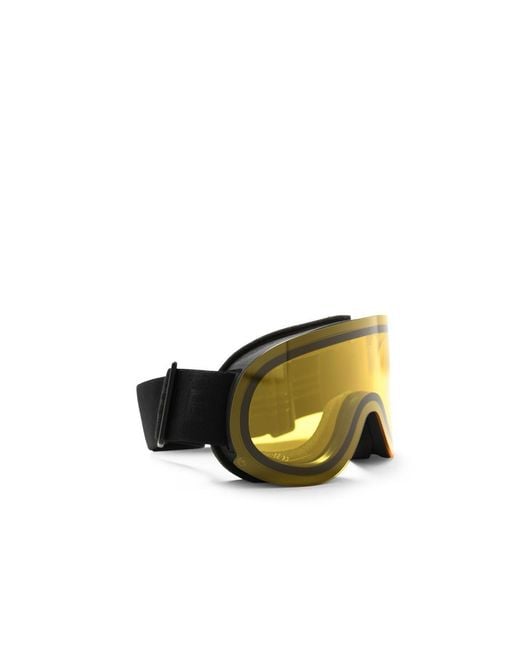 Moncler Yellow Logo Sunglasses for men