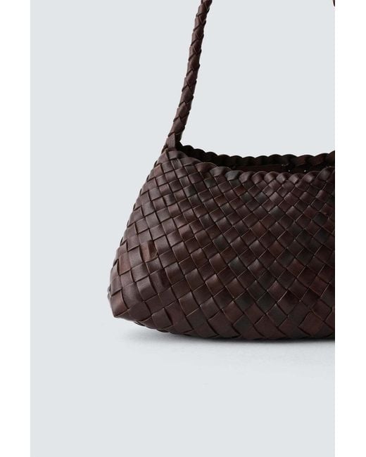 Dragon Diffusion Brown Rosanna Mini Leather Shoulder Bag