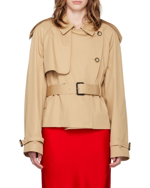 Stella McCartney Red Cropped Short Windbreaker for men