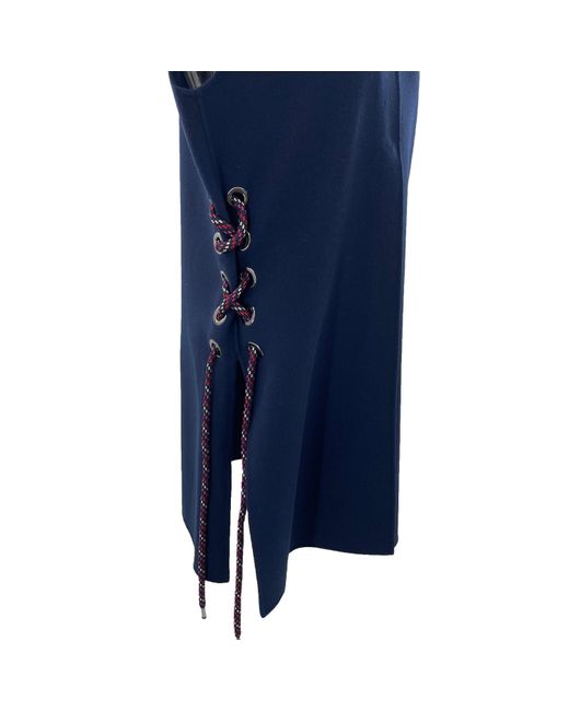 Sportmax Blue Sleeveless Vest