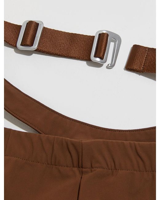 Nike Brown X Jacquemus Slim Fit Trousers