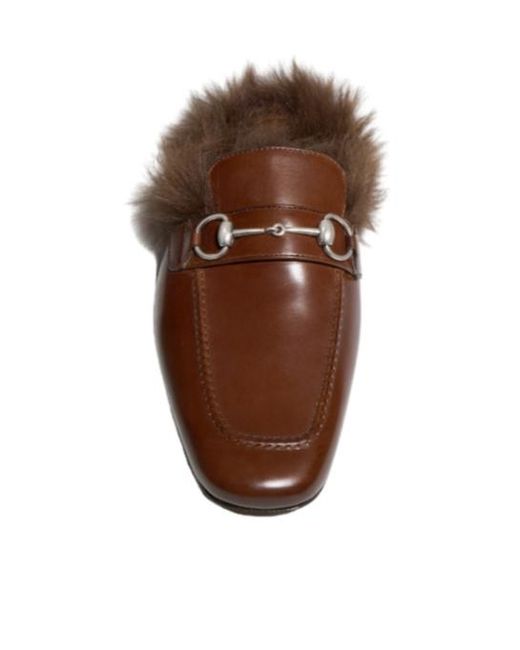 Gucci Brown Casanova Mule