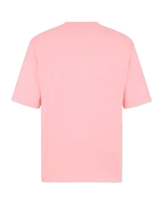 DSquared² Pink Rebels Loose Fit T-Shirt for men