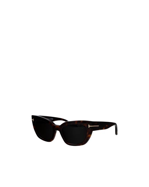 Tom Ford Black Eyewear Athena Cat-Eye Frame Sunglasses