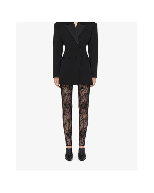 Givenchy Chandelier Lace Leggings in Black | Lyst